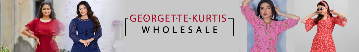 Wholesale Georgette Kurtis Wholesale